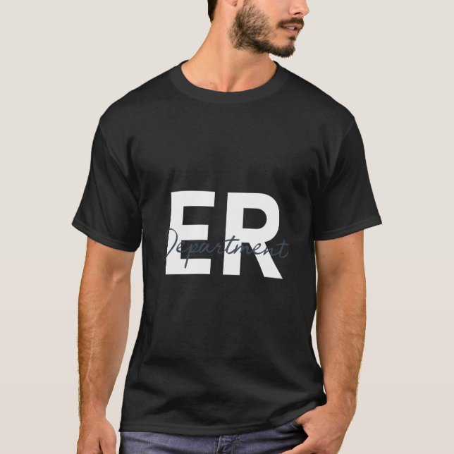 Camiseta Emergency Dept Emergency Room Er Healthcare Nursin (Frente)