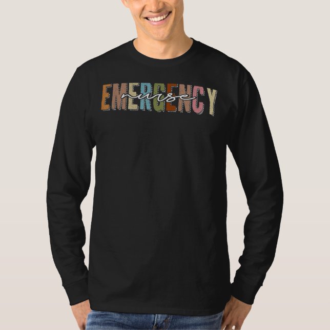Camiseta Emergency Nurse (Frente)