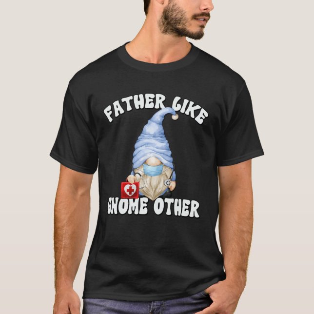 Camiseta Emergency Nurse Dad Life Graphic For Men Cute ER N (Frente)