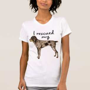 Camiseta Emergir Ponteiro Alemão Wirehaired