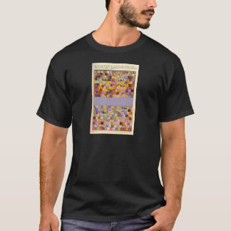Camiseta Emerso uma vez das cinzas da noite por Paul Klee