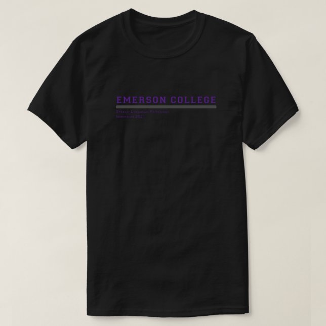 Camiseta Emerson College Speech Language Pathology (Frente do Design)