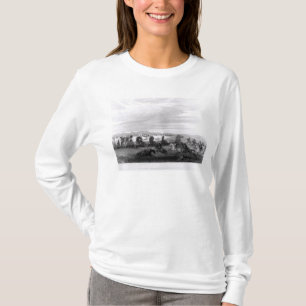 Camiseta Emigrantes atacados pelos Comanches