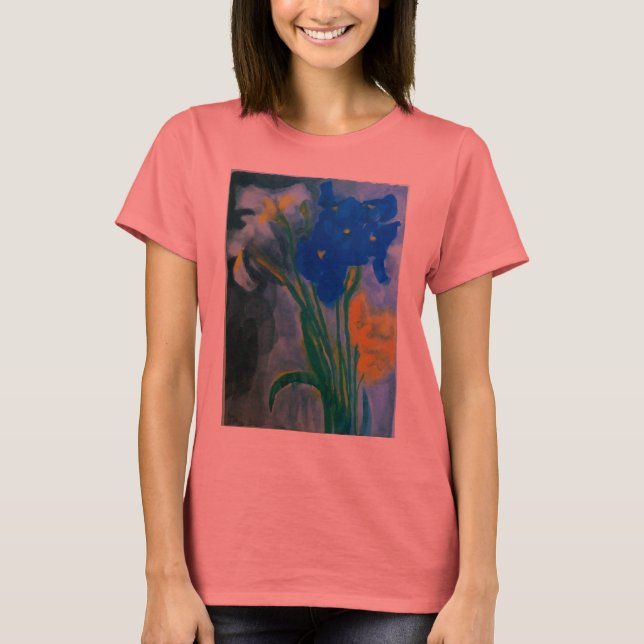 Camiseta Emil Nolde - Irrises (Frente)