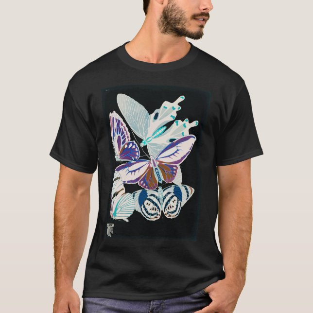 Camiseta Emile Allain Sé Cara Ou Seguy Papillons Borboleta (Frente)