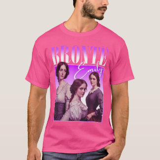 Camiseta Emily Bronte Booleg Hip Hop Rap Literatura