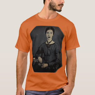 Camiseta Emily Dickinson Robot Rainbow