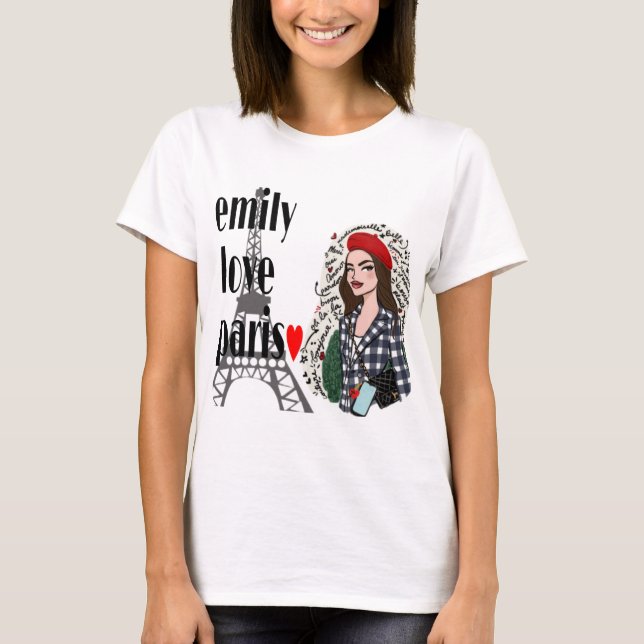 Camiseta Emily em paris (Frente)