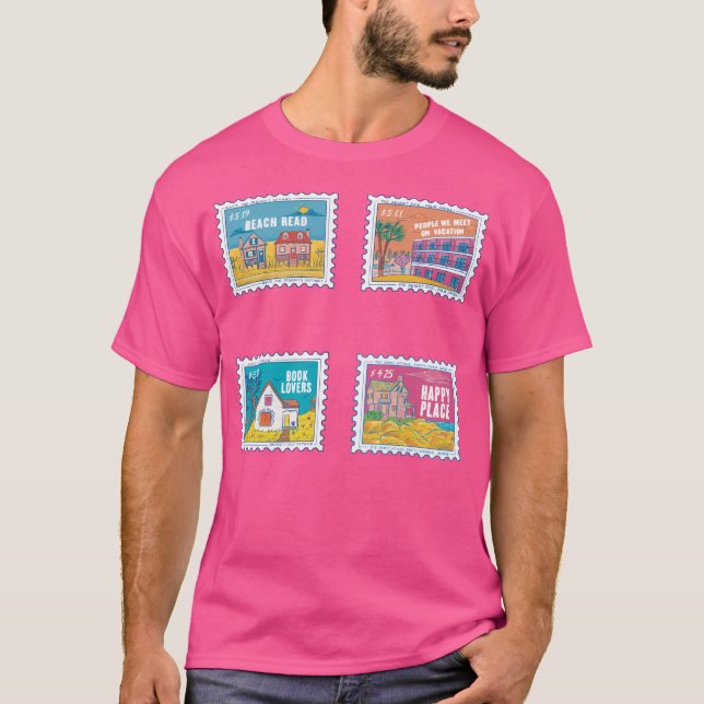 Camiseta Emily Henry Mini Stamps 4 Pack (Frente)