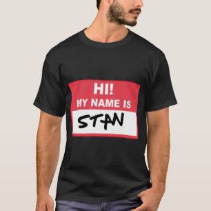 Camiseta Eminem - Olá Meu Nome É Stan Essential T-Shirt