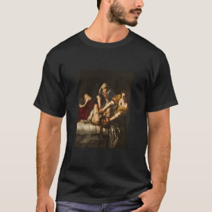 Camiseta Emisia Gentileschi'S Judith Slaying Holofernes