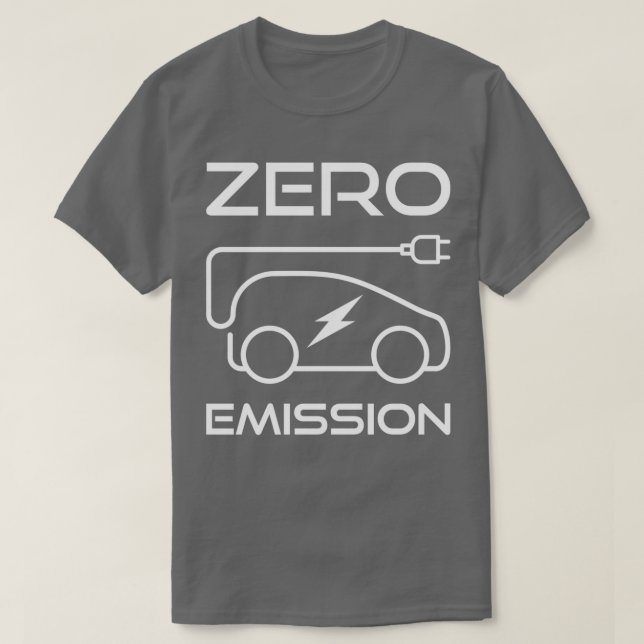 Camiseta Emissão zero 3 (Frente do Design)