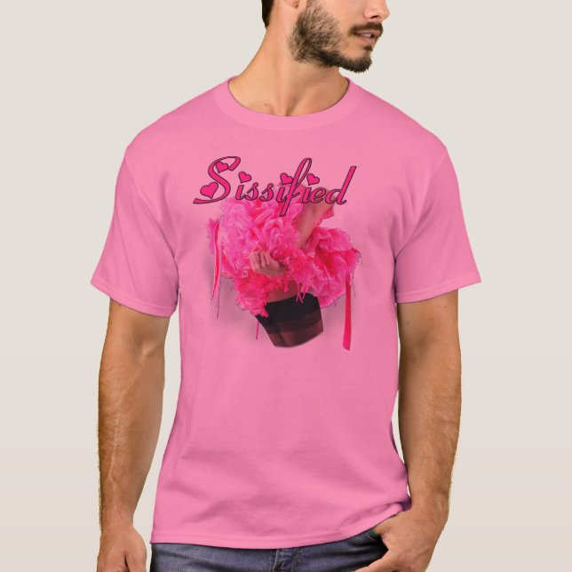 Camiseta Emissor - Amigos Rosa (Frente)