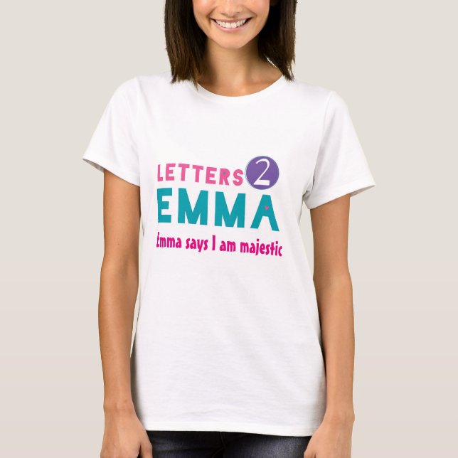 Camiseta Emma diz o t-shirt (Frente)