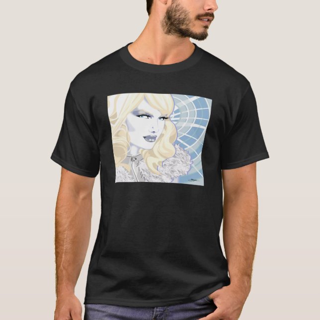 Camiseta Emma Frost inspirada no Nagel Classic (Frente)