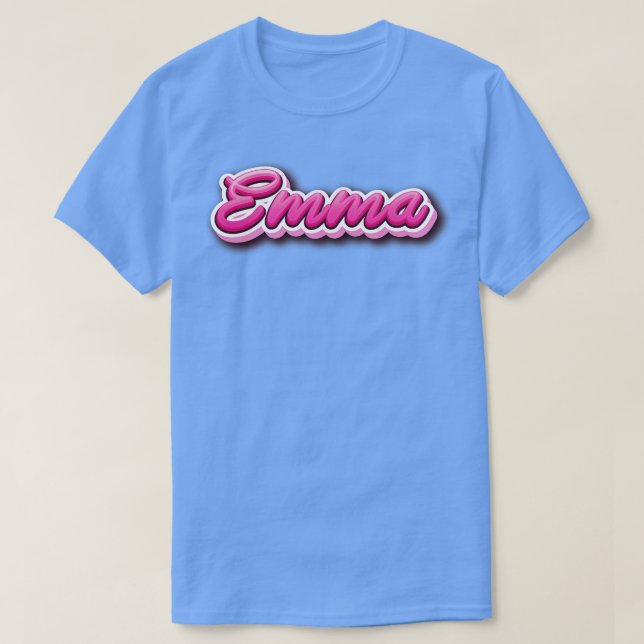 Camiseta Emma Meu Nome É Emma (Frente do Design)