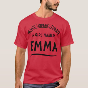Camiseta EMMA NUNCA SUBESTIMA A L CHAMADA Emma