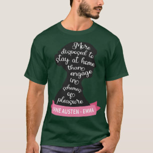 Camiseta Emma Quote IVAusten Silhouette