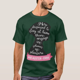 Camiseta Emma Quote IVAusten Silhouette
