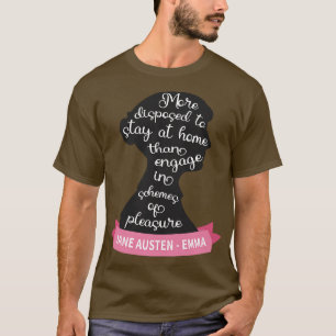 Camiseta Emma Quote IVAusten Silhouette