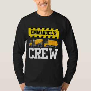 Camiseta Emmanuel Construction Crew Custom Dumpcaminhão - B