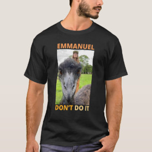 Camiseta Emmanuel Não Faz Isso Retro Vintage 1