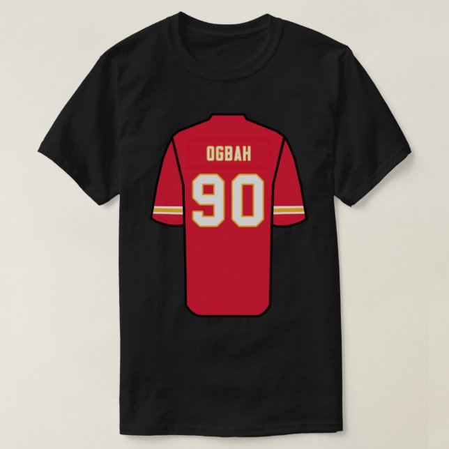 Camiseta Emmanuel Ogbah Jersey (Frente do Design)