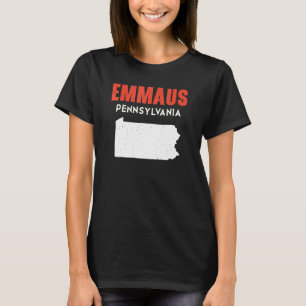 Camiseta Emmaús, Pensilvânia, Estados Unidos, Viagem