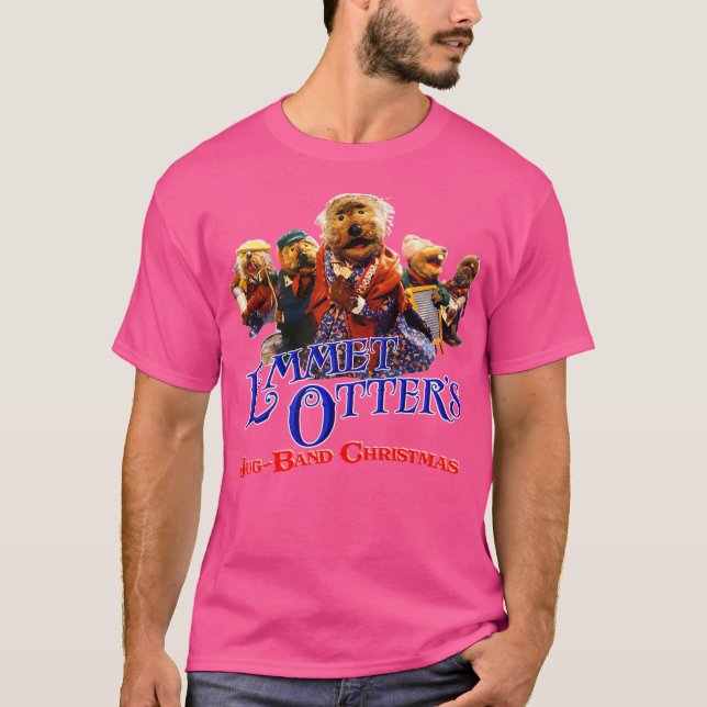 Camiseta Emmet Otters Jug Banda Natal (Frente)
