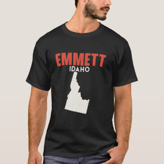 Camiseta Emmett Idaho EUA State America Viagem Idahoan