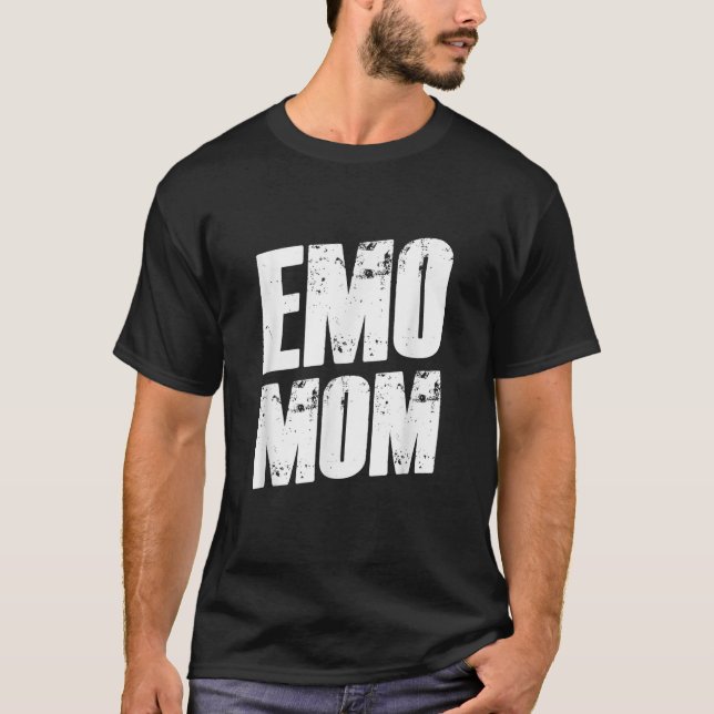 Camiseta EMO 2000s 00s Mãe EMO Punk (Frente)
