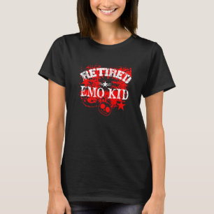 Camiseta Emo Kid Emo, Gótico 1, aposentado
