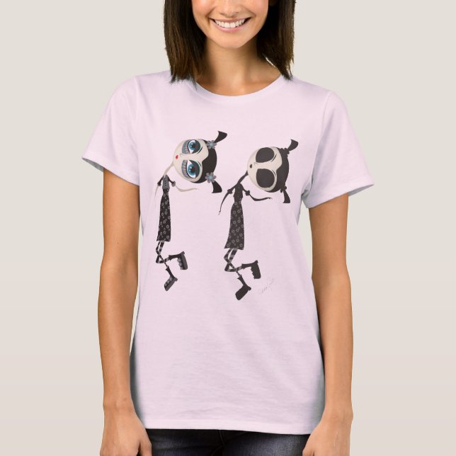 Camiseta Emo Me e Minha Sombra Emo (Frente)