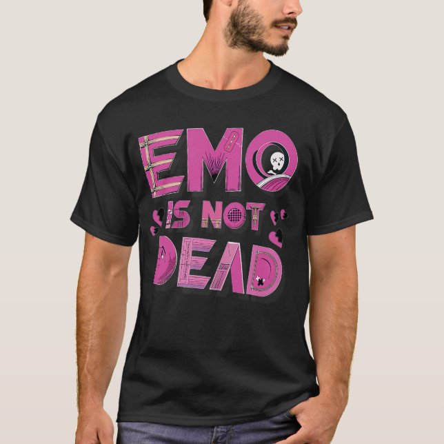 Camiseta Emo Night Is Not Dead boy friends (Frente)