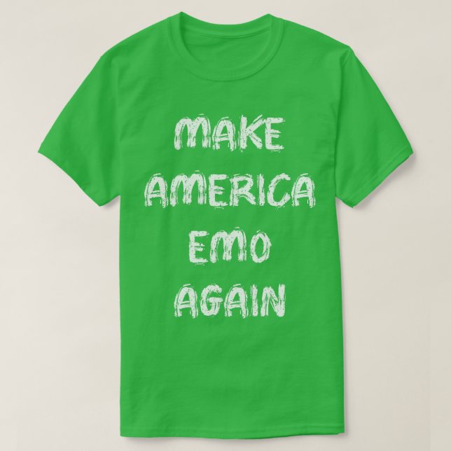 Camiseta Emo Novamente Aflito (Frente do Design)