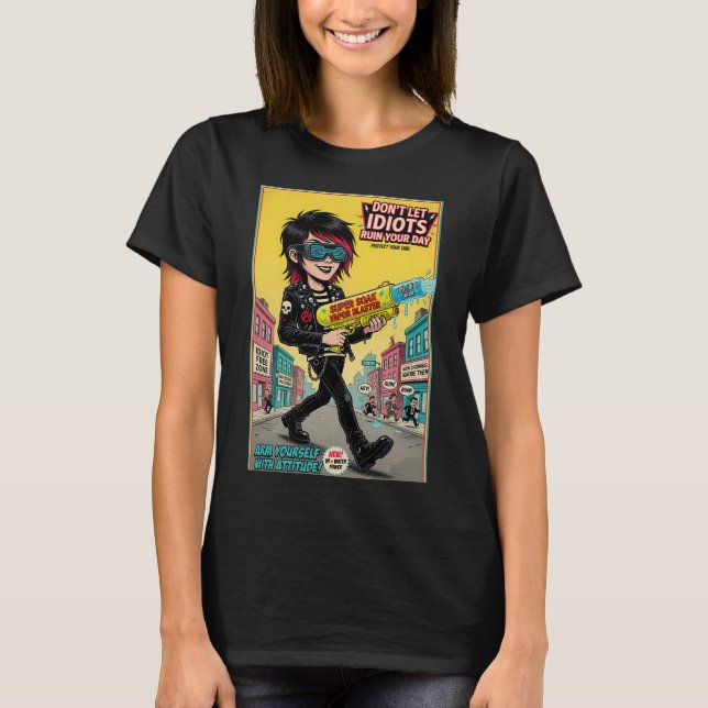Camiseta Emo Punk Retro (Frente)