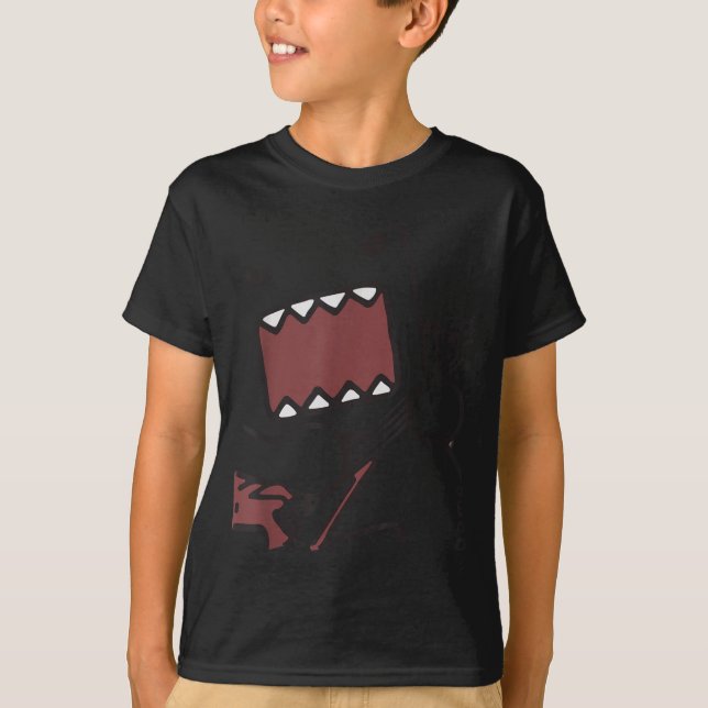 Camiseta Emo Scence Guitar Domo Y2k Japanese  (Frente)