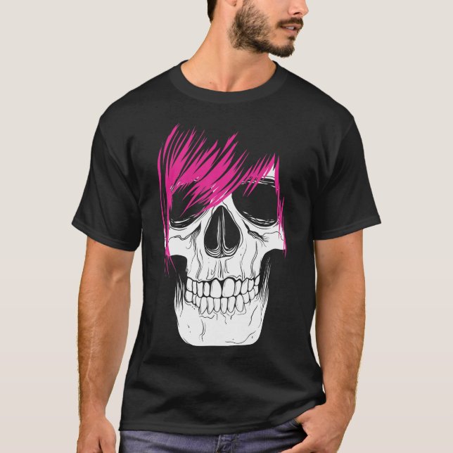 Camiseta Emo Skull (Frente)