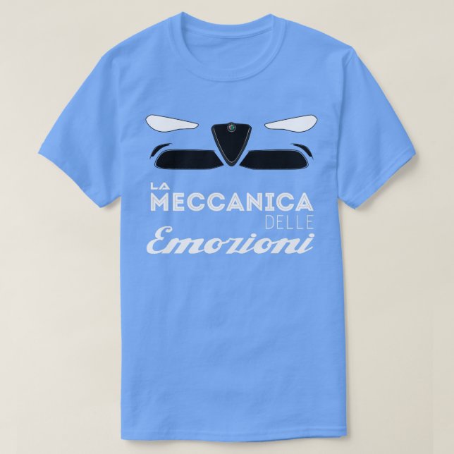 Camiseta emoções mecânicas (Frente do Design)