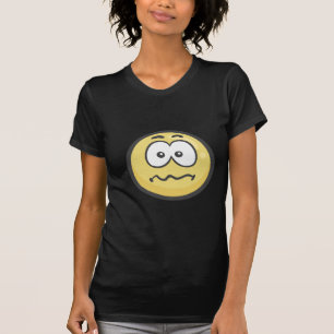 Camiseta Emoji: Cara confundida