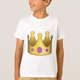 Camiseta Emoji da coroa
