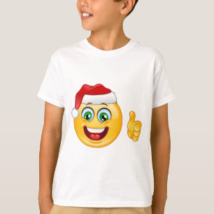 Camiseta emoji de Papai Noel
