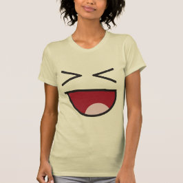 Camiseta emoji de riso