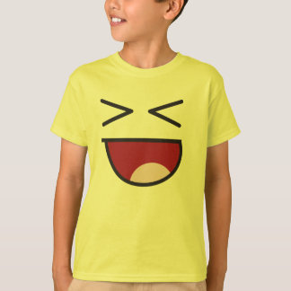 Camiseta emoji de riso