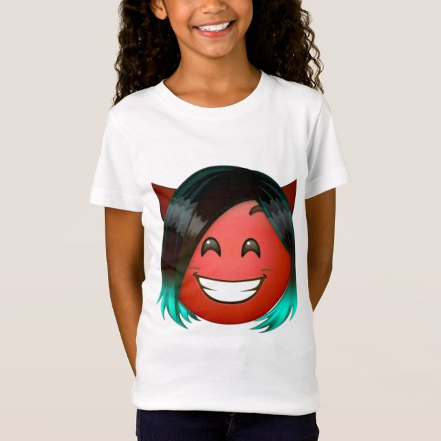Camiseta Emoji Diabo Vermelho (Frente)
