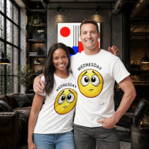 Emoji Entediado | Design de Humor de Quarta-feira