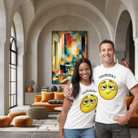 Emoji Esperançoso | Design de Humor de Quinta-feir