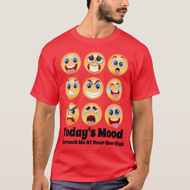Camiseta Emoji está de bom humor (Frente)