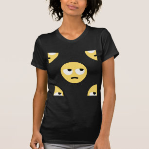 Camiseta emoji eye roll