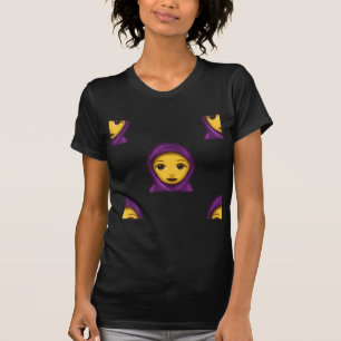 Camiseta emoji hajib